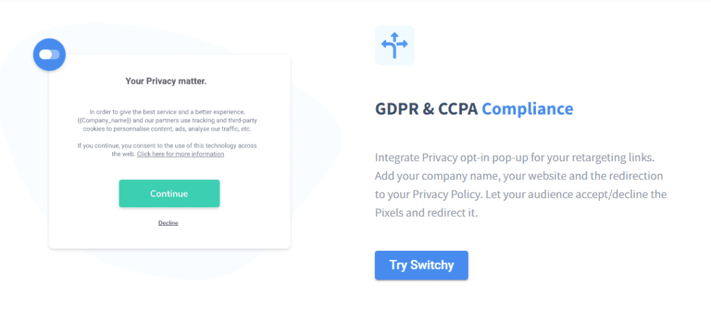 Conformité RGPD et CCPA