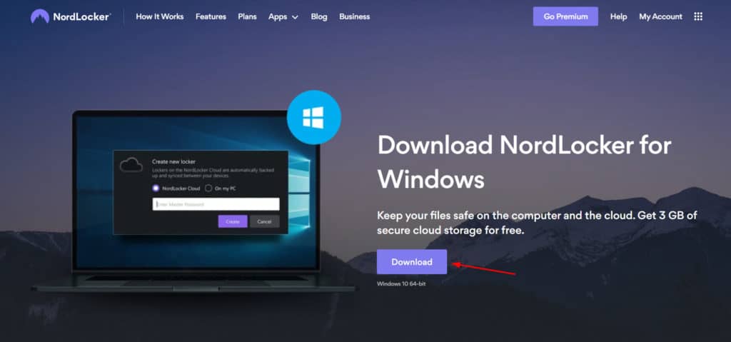 NordLocker 桌面应用程序