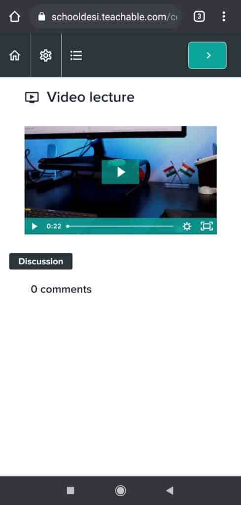 Interface conviviale pour mobile enseignable