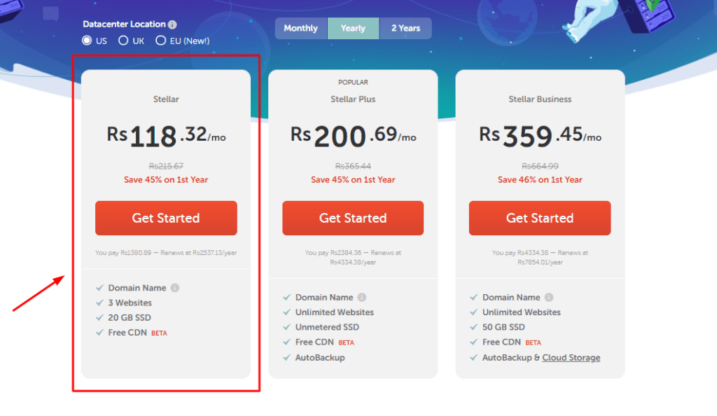 Namecheap Meilleur plan