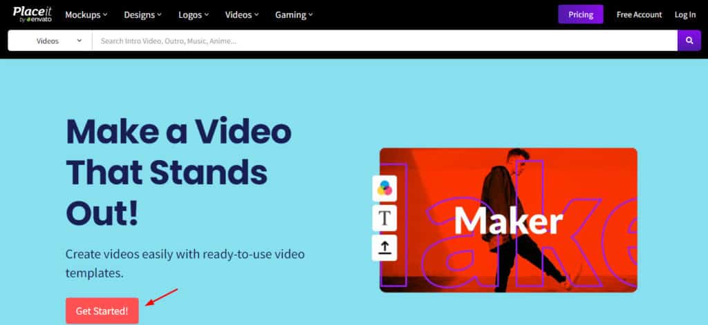 Créateur vidéo Placeit