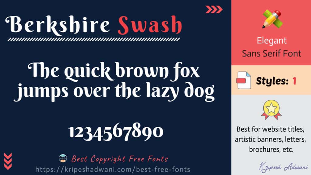 Berkshire-Swash-free-police