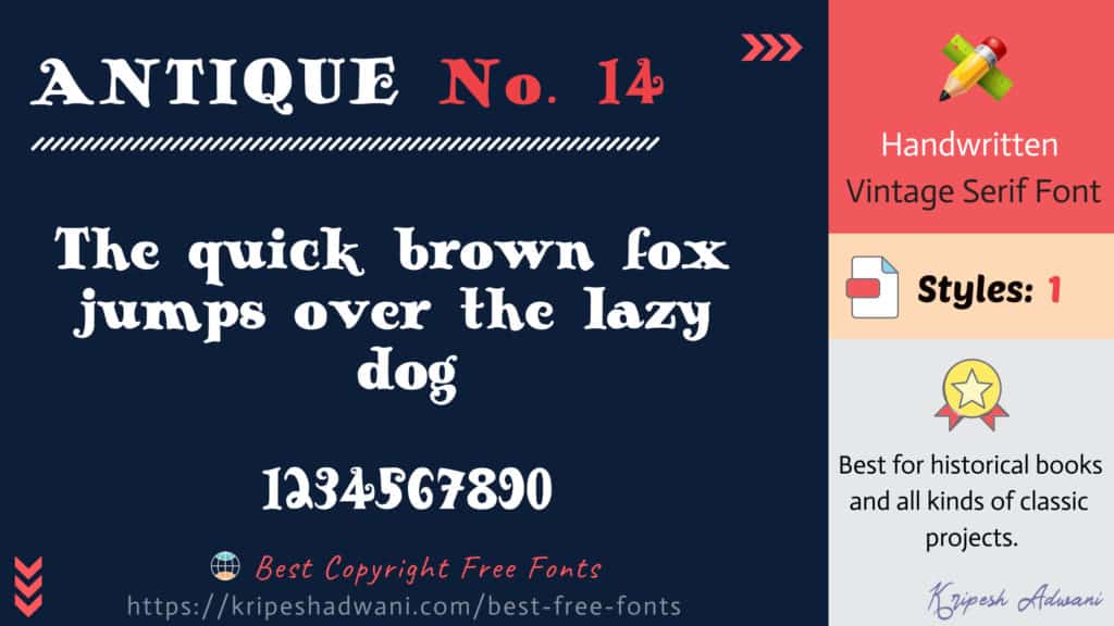 Antique-no14--police-libre