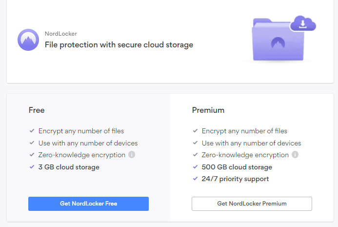 nordlocker 暗号化ストレージ