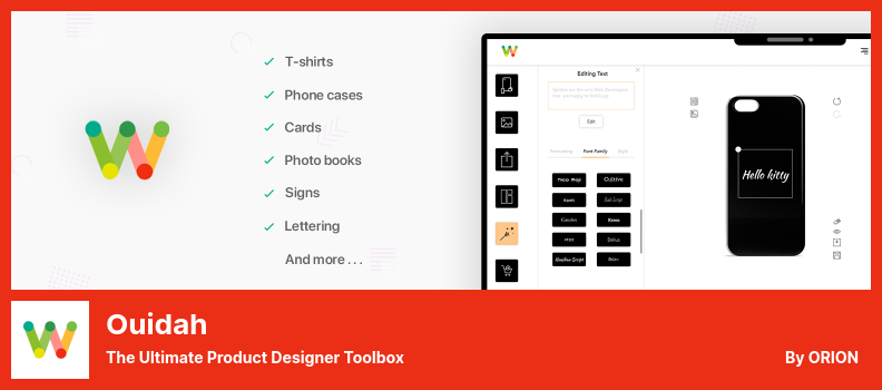 Plugin Ouidah - La migliore cassetta degli attrezzi per designer di prodotti