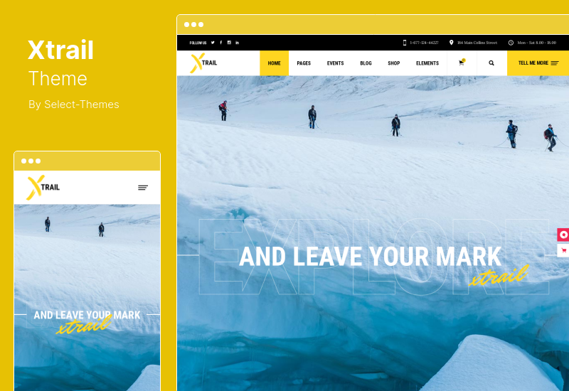 Xtrail Teması - Ekstrem Sporlar ve Dış Mekanlar WordPress Teması