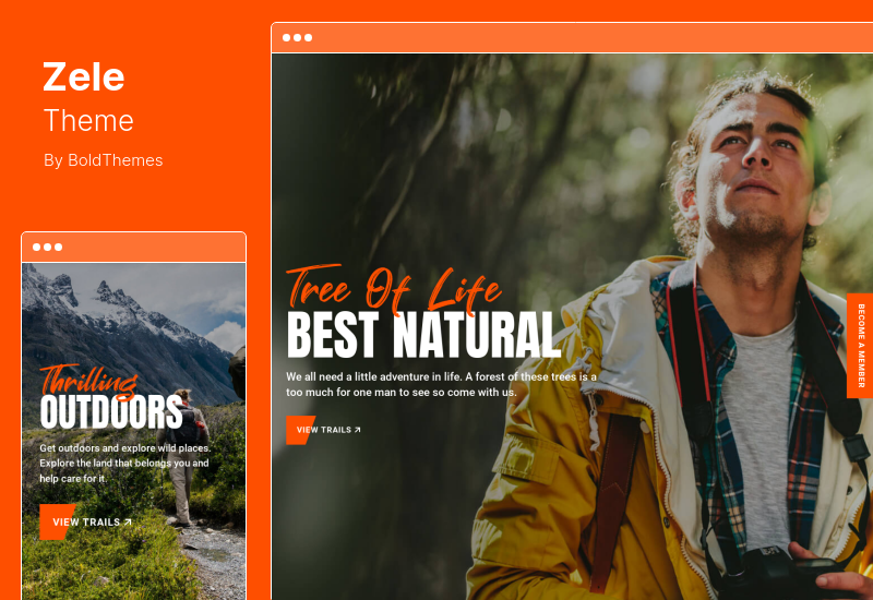 Zele Teması - Fitness Salonu ve Spor WordPress Teması