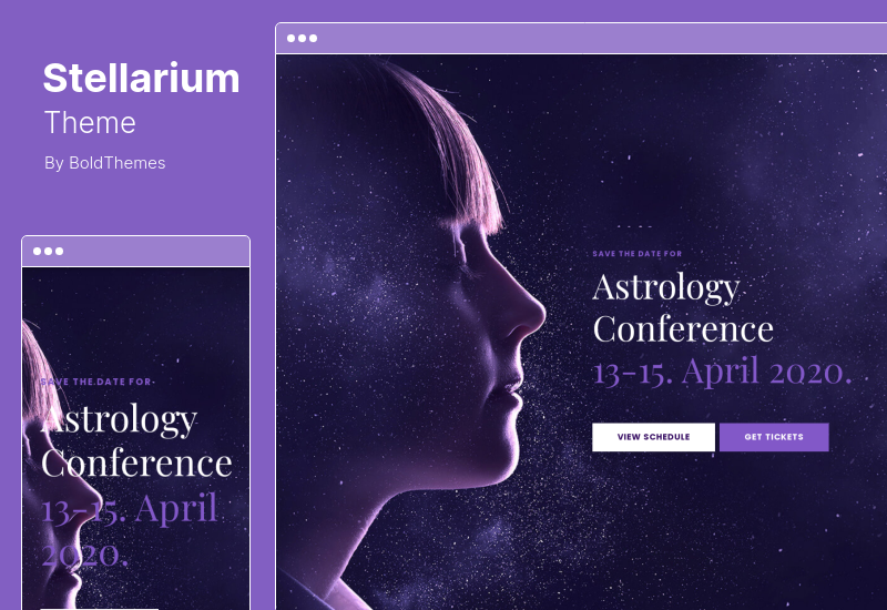 Tema Stellarium - Tema WordPress Oroscopo e Astrologia