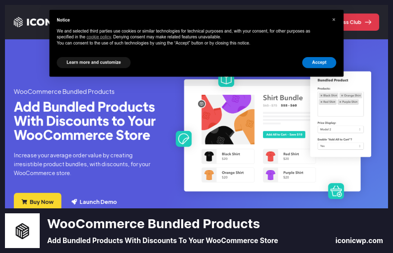 Plugin di prodotti in bundle WooCommerce - Aggiungi prodotti in bundle con sconti al tuo negozio WooCommerce