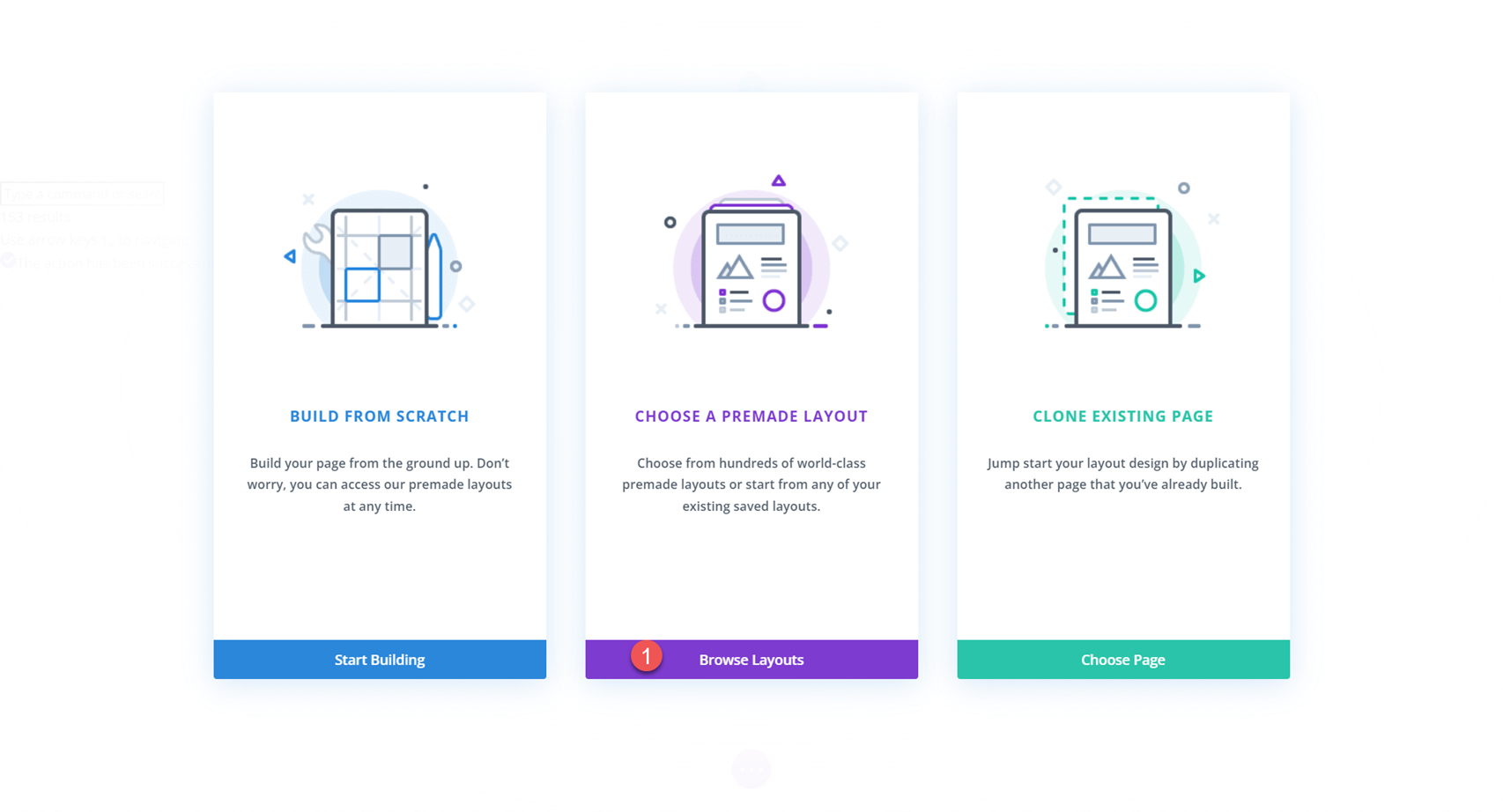 Divi 显示选项下拉联系表浏览布局