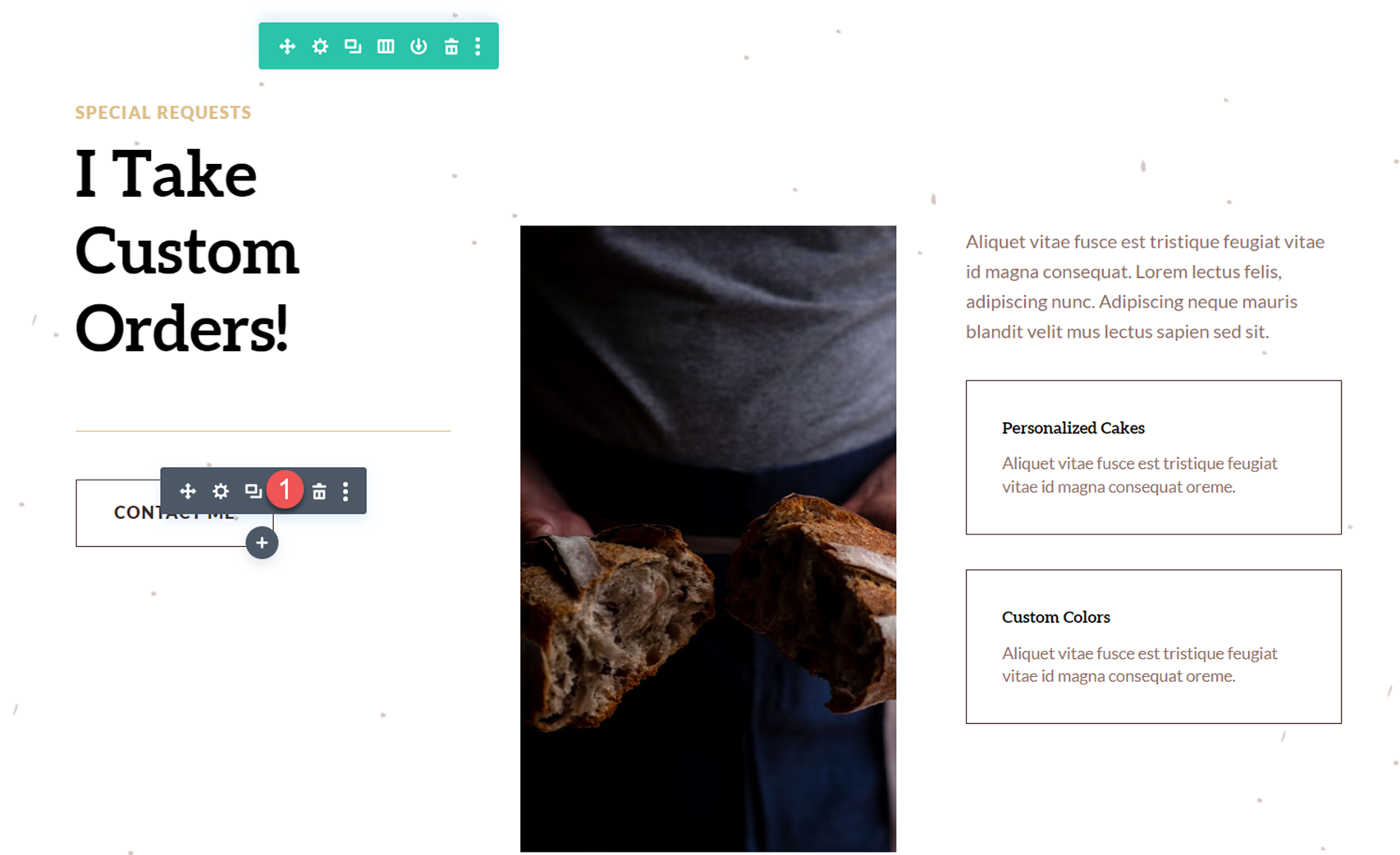 Divi 显示选项下拉联系表删除按钮
