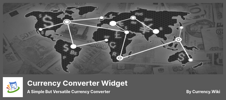 通貨コンバーター ウィジェット プラグイン - シンプルだが用途の広い通貨コンバーター