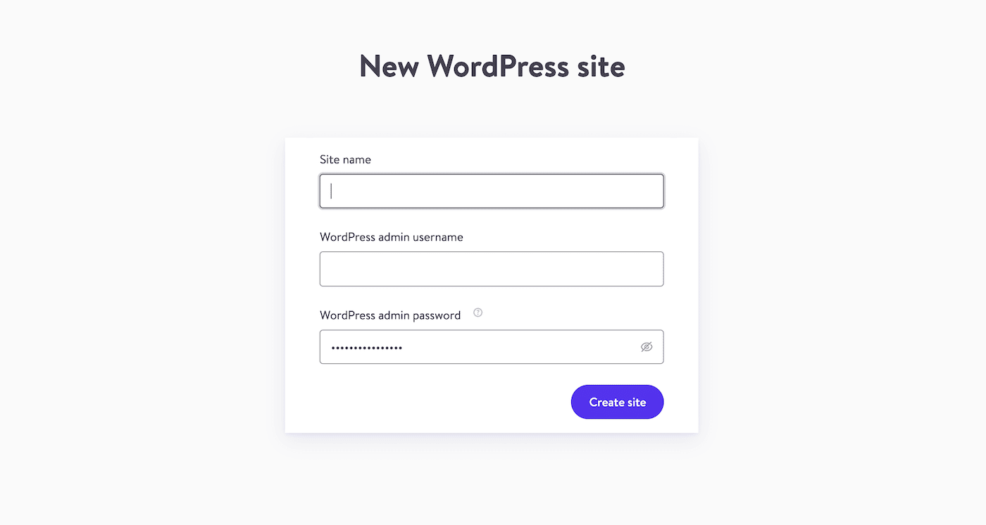 Crea un nuovo accesso a WordPress dalla pagina di accesso principale