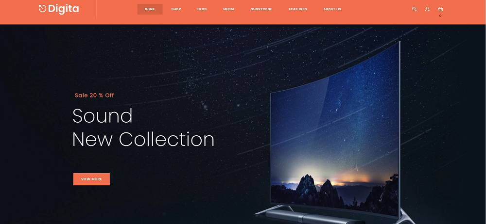 Digita - 现代电子 WooCommerce 主题