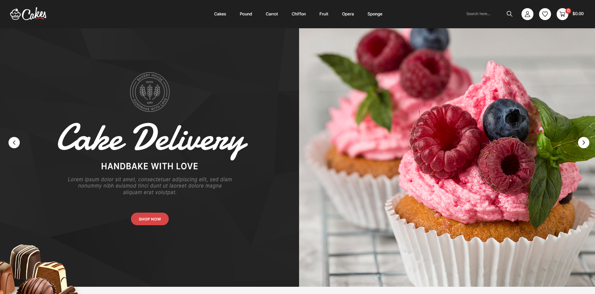 Kuchen - Food Restaurant Prestashop Themes