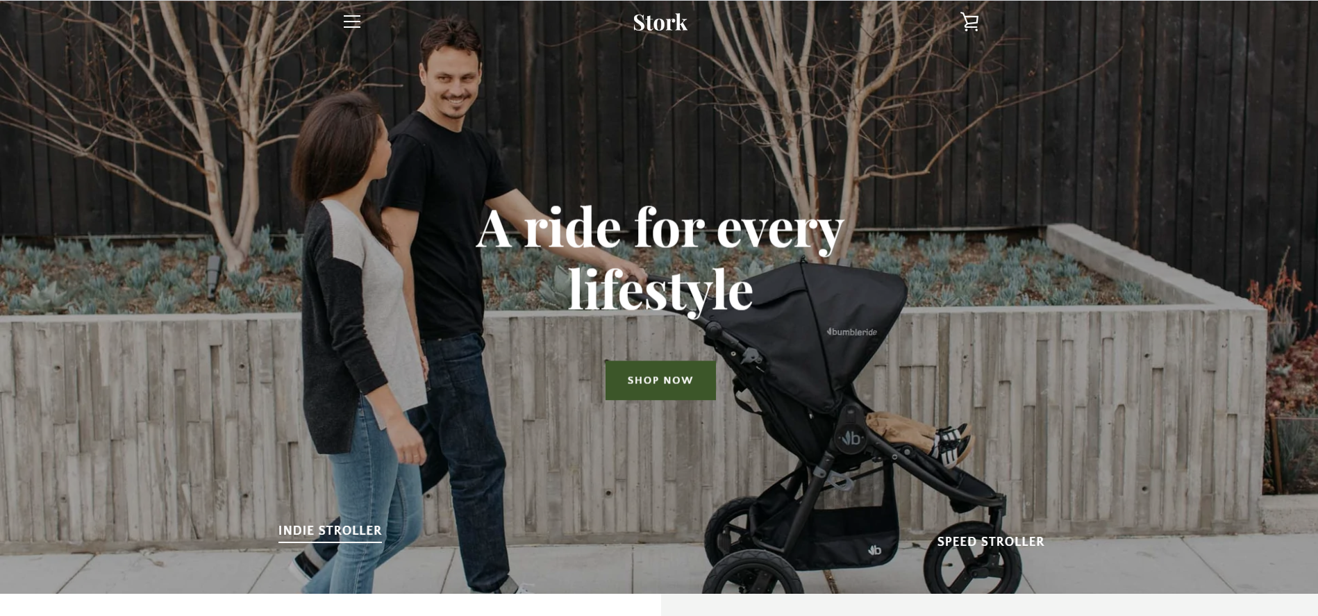 Narrative - die besten kostenlosen Shopify-Themes