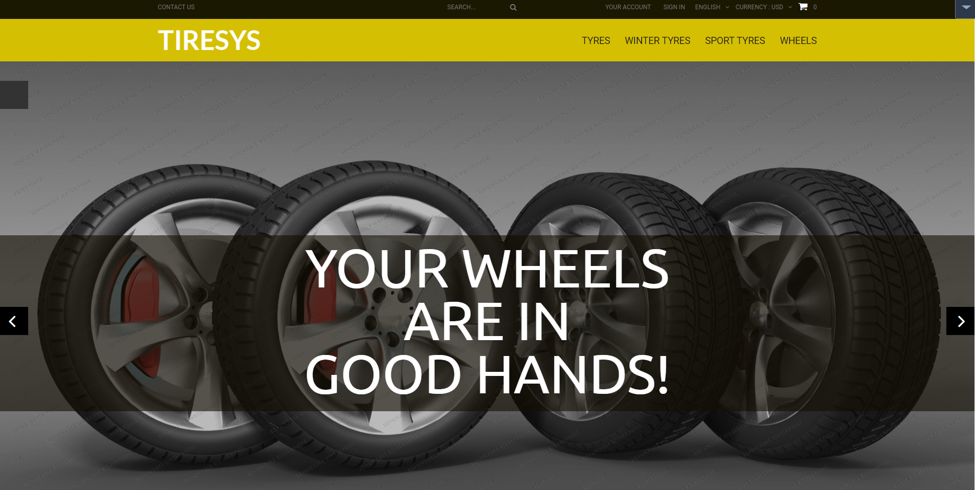 Tiresys - Temas PrestaShop Gratis