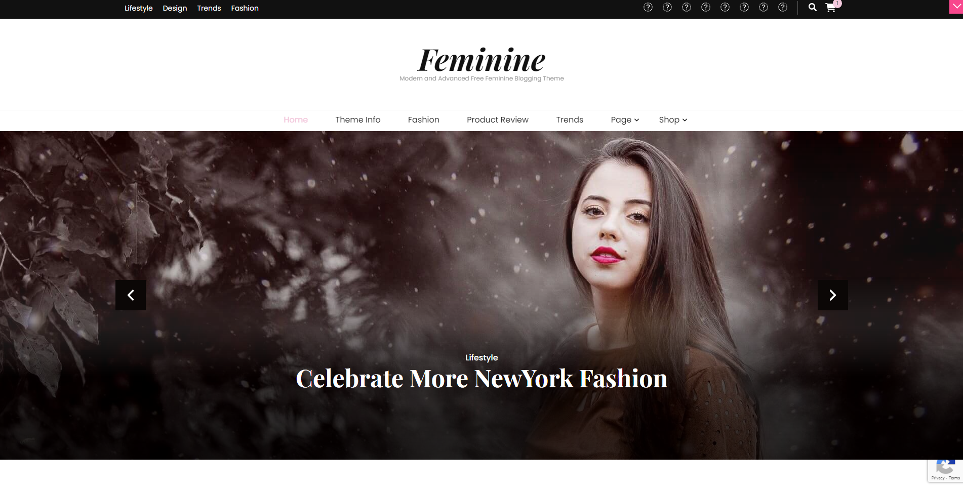 Blossome - feminine WordPress-Themes
