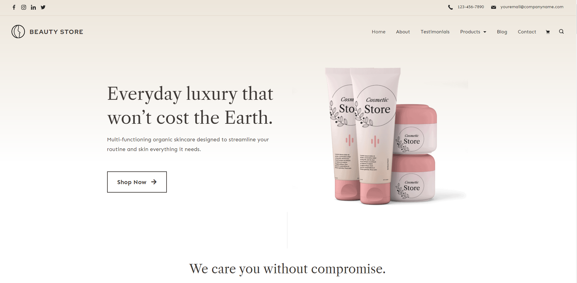 Rishi-Thema - feminine WordPress-Themen