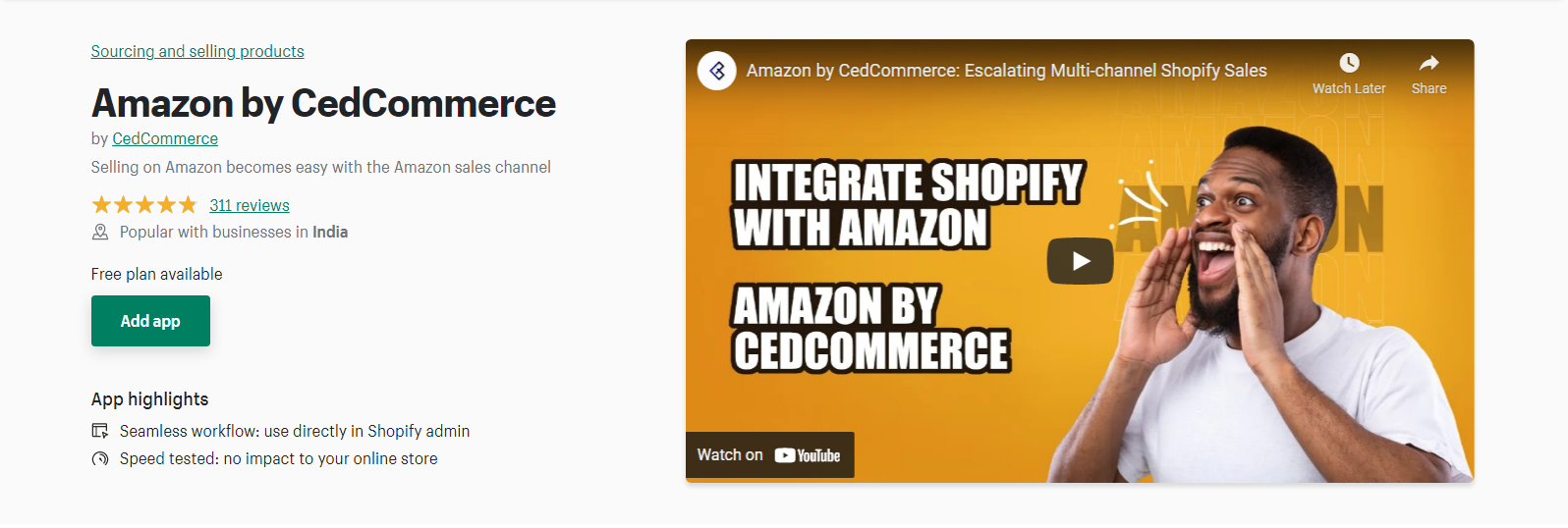 Amazon by CedCommerce - Shopify auf Amazon verkaufen