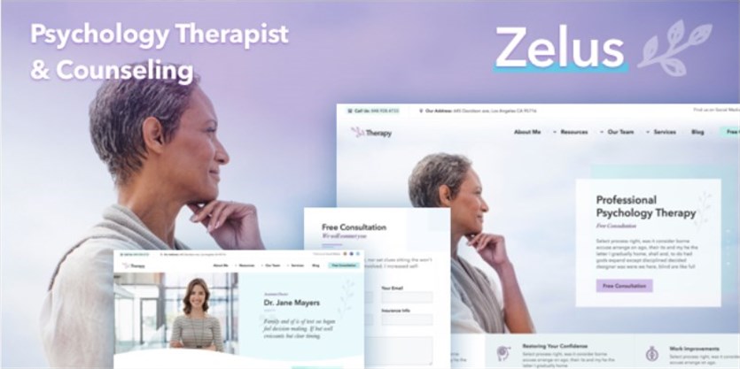 Zelus-Therapist-Themes für WordPress