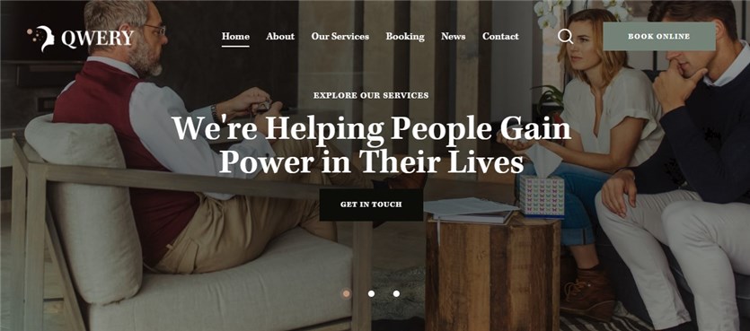 Qwery Psychologe WordPress-Theme