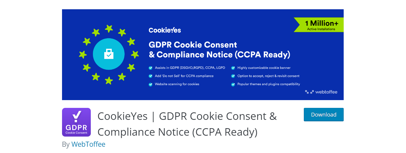 GDPR - ปลั๊กอินคำยินยอมคุกกี้ WordPress