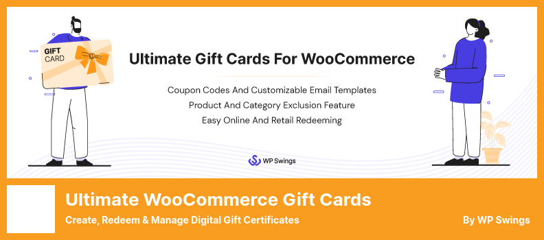 Ultimate WooCommerce 礼品卡插件 - 创建、兑换和管理数字礼品券