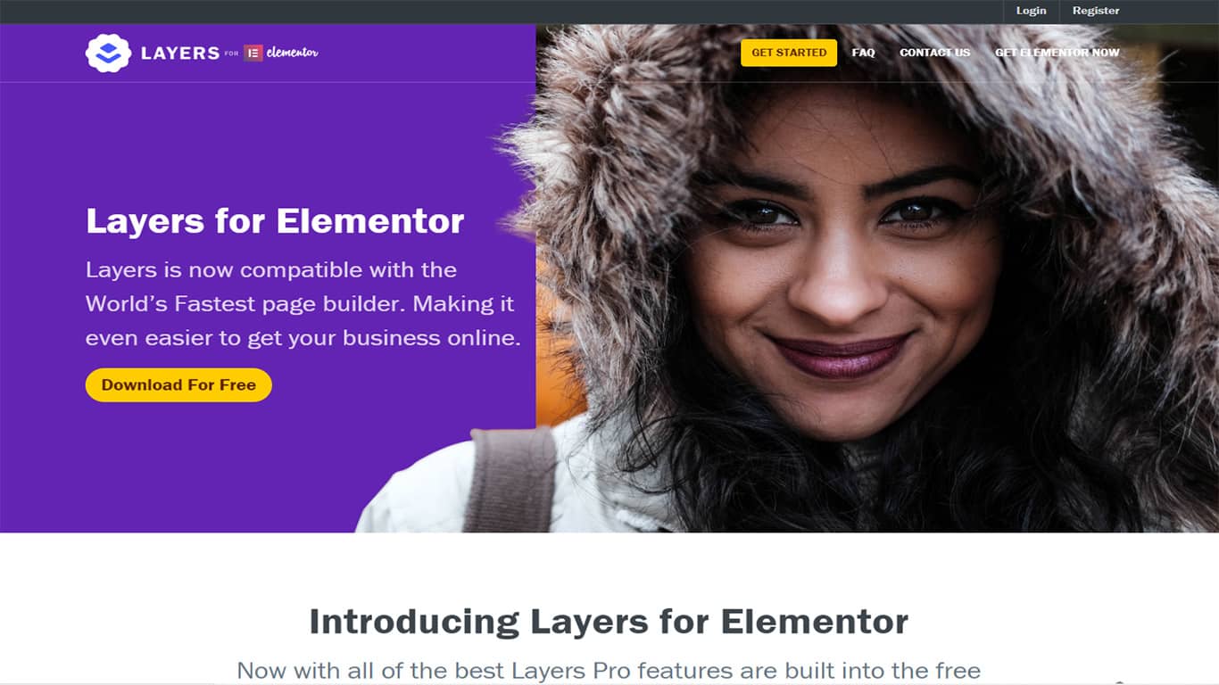 Sito a tema Layers WP