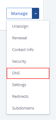 Ustawienia DNS w bluehost