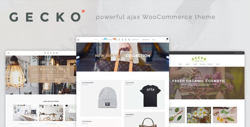 Gecko - bestes Ajax-Woocommerce-Theme