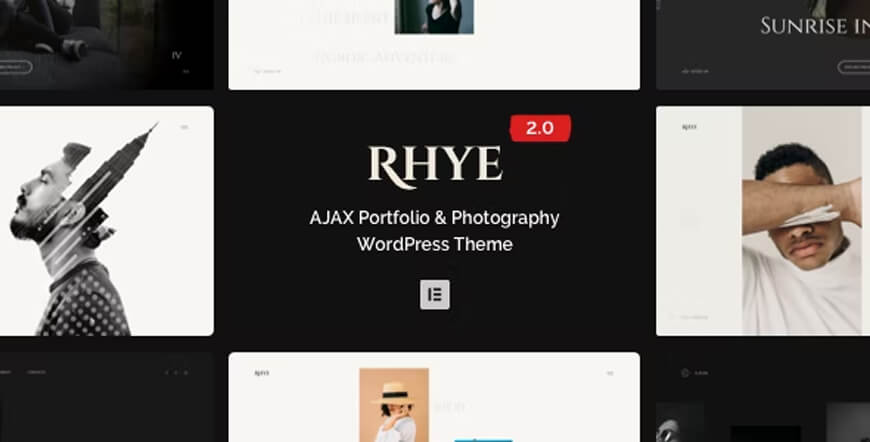 Rhye - Ajax-Portfolio-WordPress-Thema