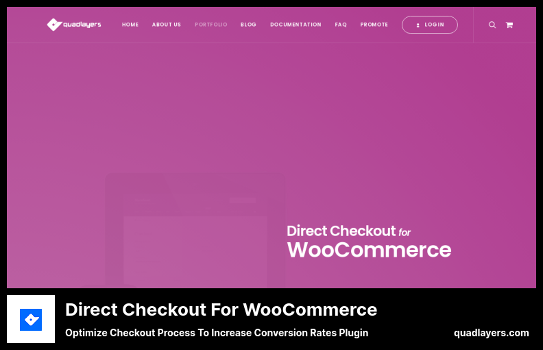 WooCommerce 插件的直接結帳 - 優化結帳流程以提高轉換率插件