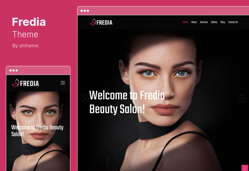 Fredia Theme - Makeup Artist Tema WordPress