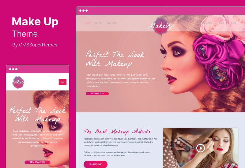Tema MakeUp - Tema WordPress Kecantikan