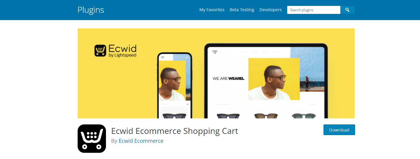 Ecwid - ملحقات WordPress للتجارة الإلكترونية