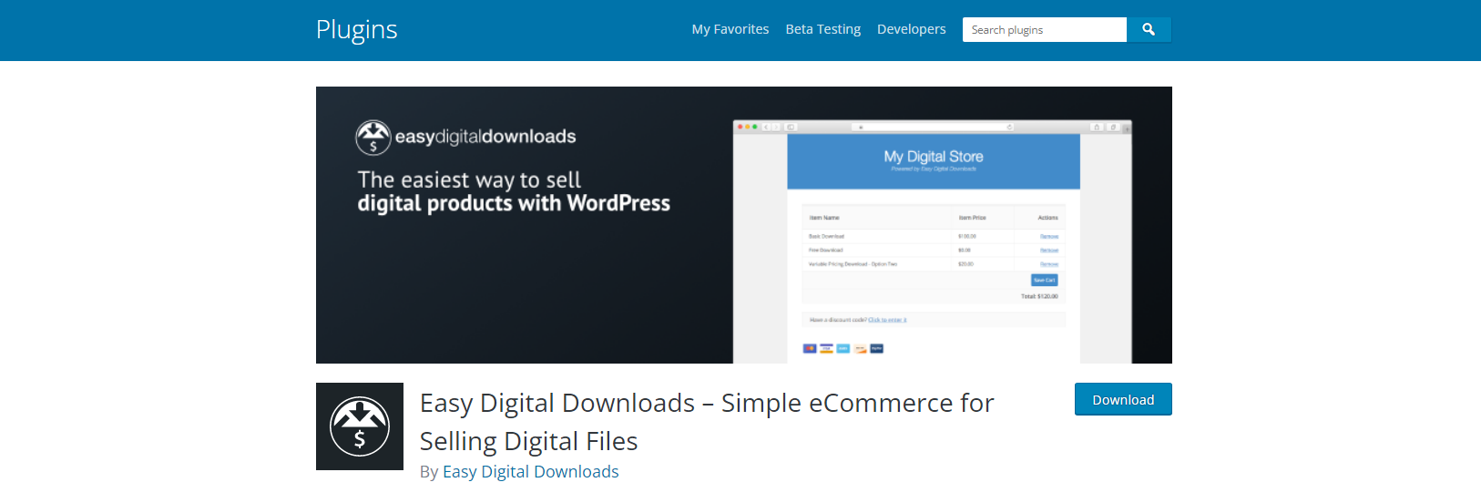 EDD - ملحقات WordPress للتجارة الإلكترونية