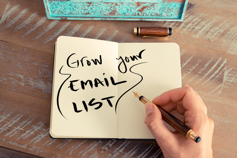 Pertumbuhan daftar email