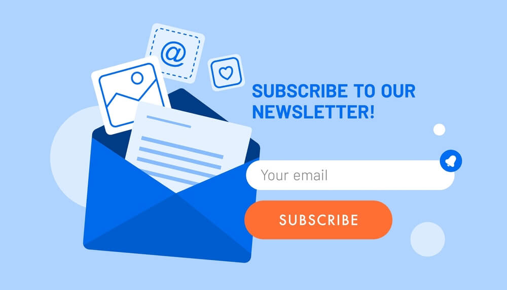 Popup buletin- Strategi pertumbuhan daftar email bisnis e-niaga
