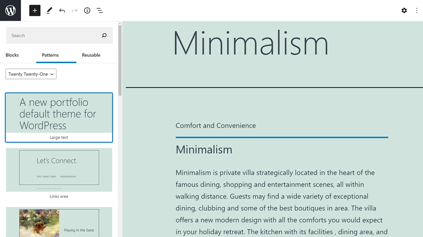 Schritt 5 WordPress-Standard