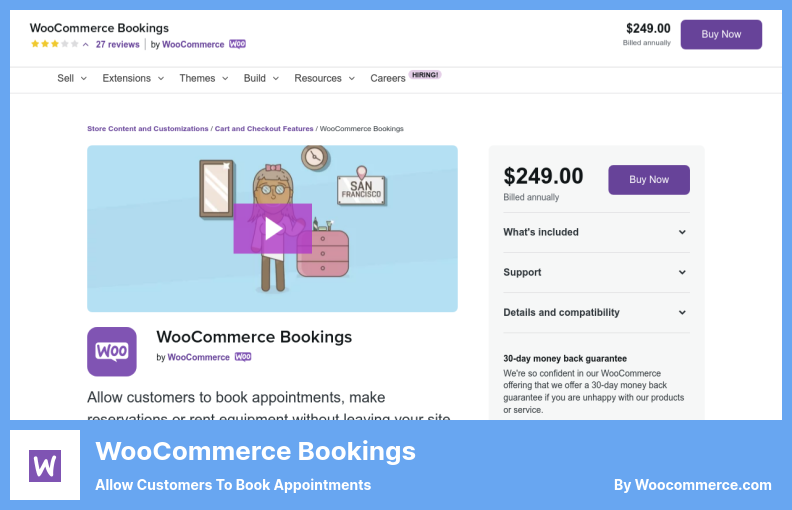 Plugin Pemesanan WooCommerce - Izinkan Pelanggan Membuat Janji Temu