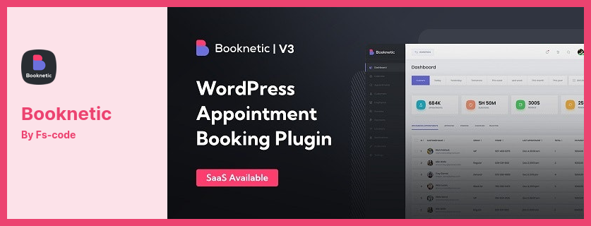 Plugin Booknetic - Plugin Pemesanan WordPress