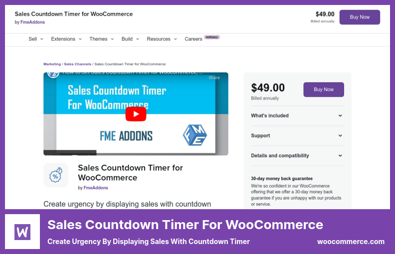 Temporizador de cuenta regresiva de ventas para el complemento WooCommerce: cree urgencia al mostrar las ventas con el temporizador de cuenta regresiva