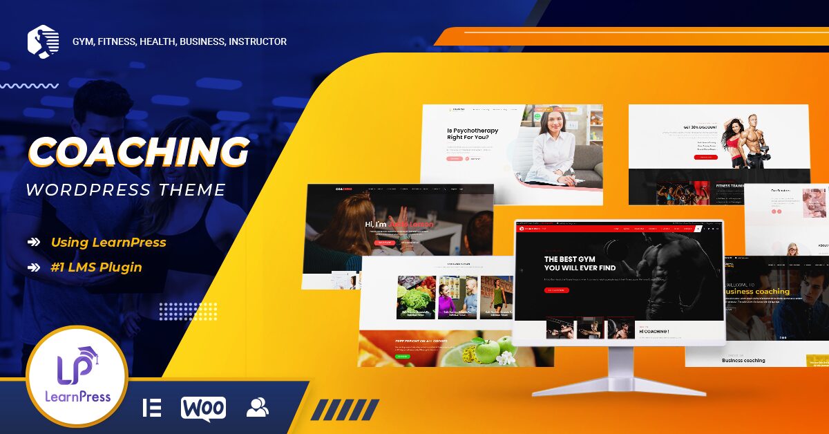 coaching life fitness edukacja wordpress motyw