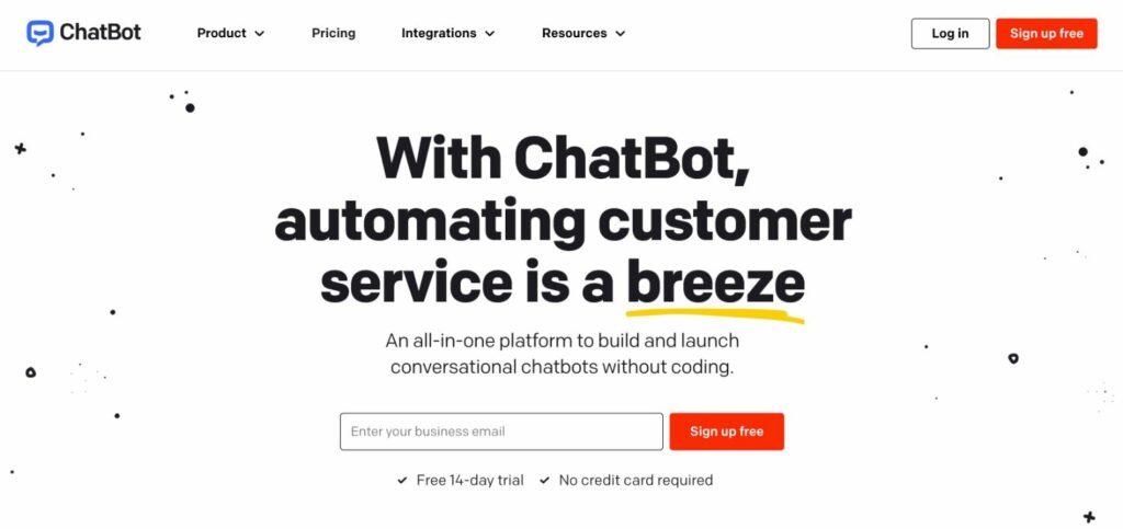 カスタマー サービスの自動化のための ChatBot