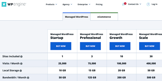 WP Engine 上のマネージド WordPress ソリューション