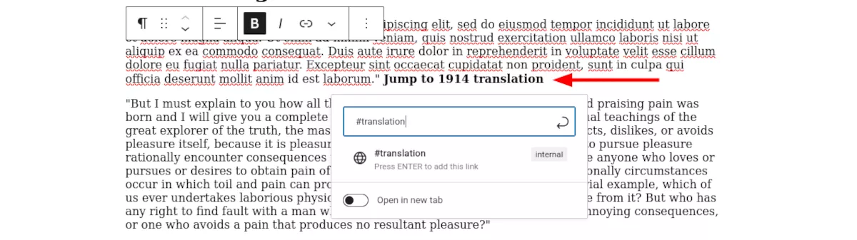 editor de wordpress