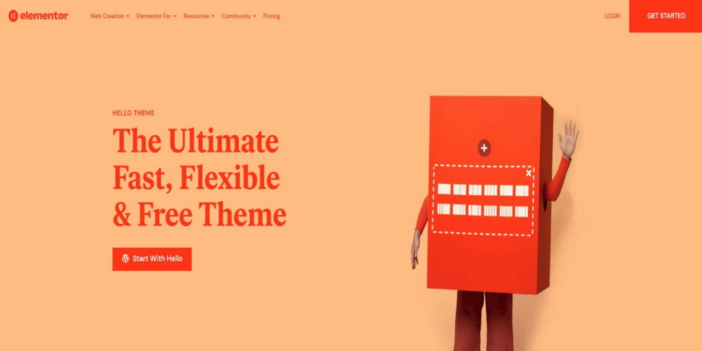 Здравствуйте, elementor WordPress сайт темы