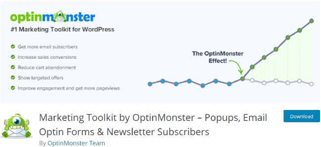 optinmonster プラグイン