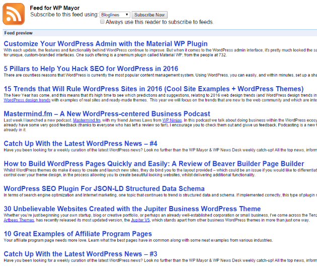 пример ppwp-custom-wordpress-rss-канала